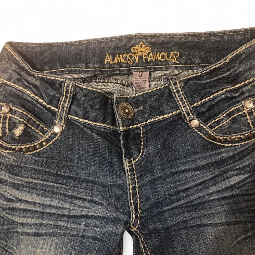 Almost Famous Women's Skinny Jeans - Blue and Black ‼️🚨YOU GET ALL FOUR🚨‼️ - Picture 5 of 5